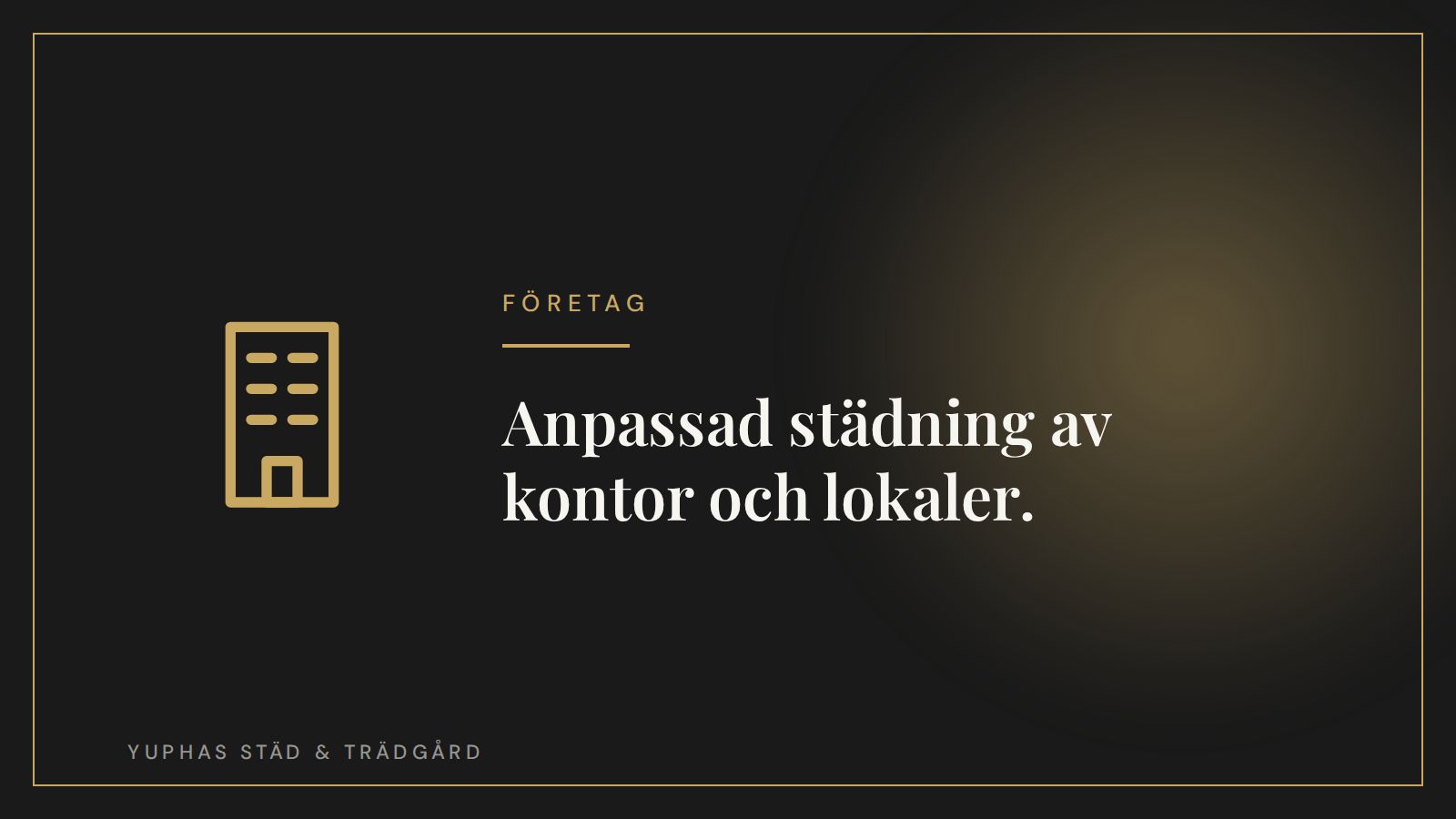Kontorsstädning av kontor och lokal
